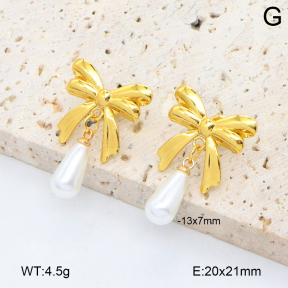 2E3003849aakl-446  Stainless Steel Earrings