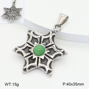 2P4001528bhva-232  Stainless Steel Pendant