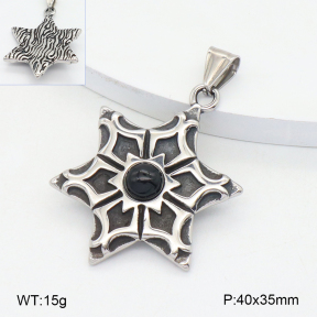 2P4001529bhva-232  Stainless Steel Pendant