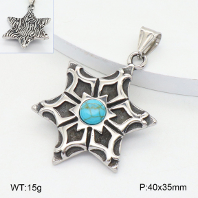 2P4001533bhva-232  Stainless Steel Pendant