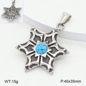 2P4001534bhva-232  Stainless Steel Pendant