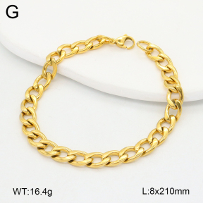 2B2004873bbov-656  Stainless Steel Bracelet