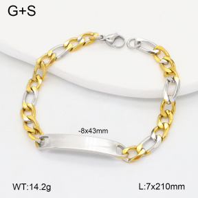 2B2004883bbov-656  Stainless Steel Bracelet