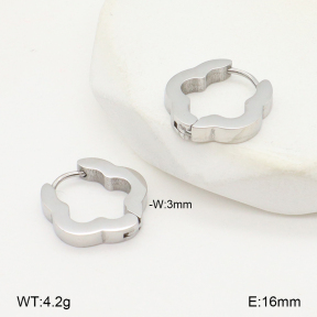 2E2006533ablb-253  Stainless Steel Earrings