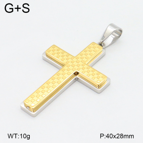 2P2005219abol-436  Stainless Steel Pendant