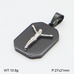 2P2005226bbov-436  Stainless Steel Pendant
