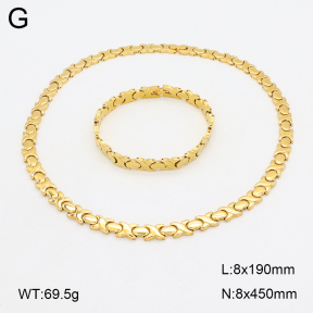 2S0012702akoa-331  Stainless Steel Set