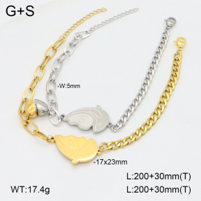 2B2004919bhva-355  Stainless Steel Bracelet