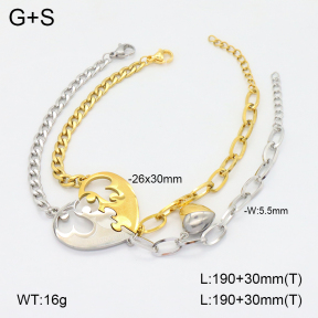 2B2004920bhva-355  Stainless Steel Bracelet