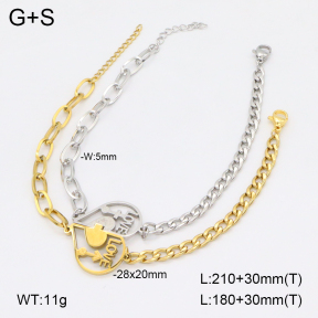 2B2004921bhva-355  Stainless Steel Bracelet