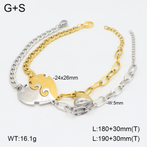 2B2004922bhva-355  Stainless Steel Bracelet