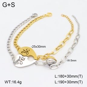 2B2004924bhva-355  Stainless Steel Bracelet