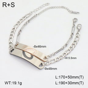 2B4005459ahlv-355  Stainless Steel Bracelet