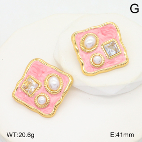 2E3003899vbmb-434  Stainless Steel Earrings