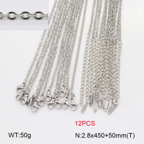2N2007414vhnv-452  Stainless Steel Necklace