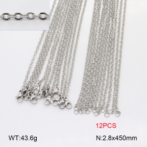 2N2007415vhmv-452  Stainless Steel Necklace