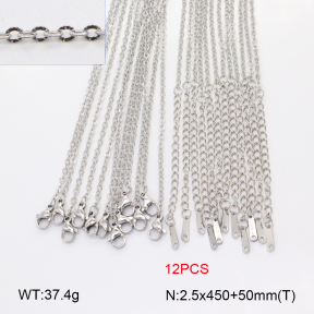 2N2007416vhmv-452  Stainless Steel Necklace