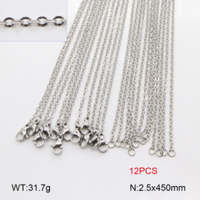 2N2007417vhll-452  Stainless Steel Necklace