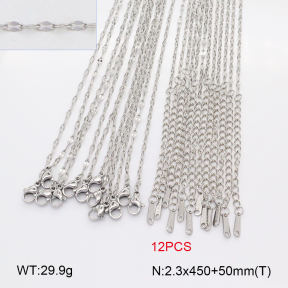 2N2007418bhia-452  Stainless Steel Necklace
