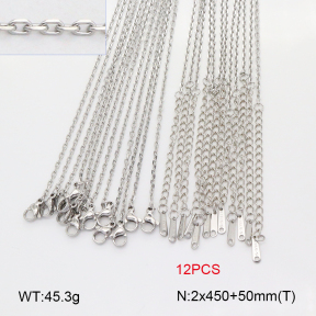 2N2007420vhkb-452  Stainless Steel Necklace