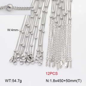 2N2007422biib-452  Stainless Steel Necklace