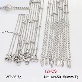 2N2007426biib-452  Stainless Steel Necklace