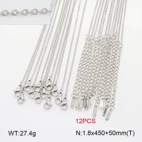 2N2007428vhmv-452  Stainless Steel Necklace