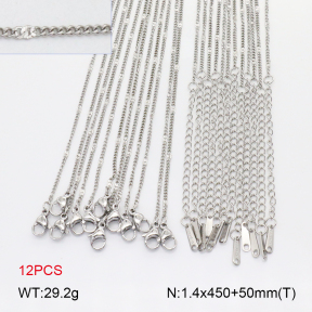 2N2007432ahlv-452  Stainless Steel Necklace
