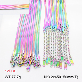 2N2007448aiov-452  Stainless Steel Necklace