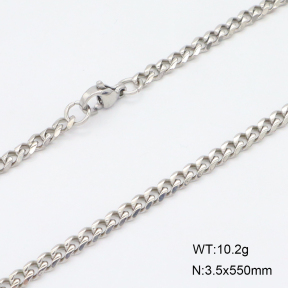 2N2007505aako-452  Stainless Steel Necklace