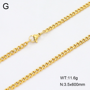 2N2007506bbov-452  Stainless Steel Necklace