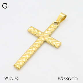 2P2005236aajl-355  Stainless Steel Pendant