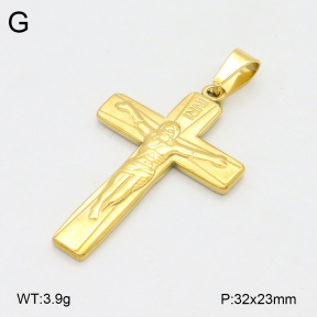 2P2005237aajl-355  Stainless Steel Pendant