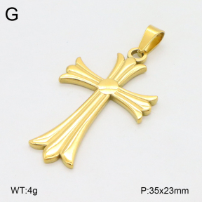 2P2005239aajl-355  Stainless Steel Pendant