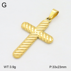 2P2005240aajl-355  Stainless Steel Pendant