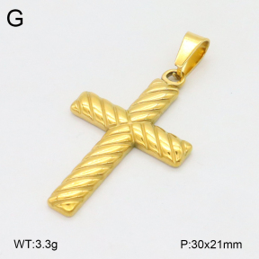 2P2005241aajl-355  Stainless Steel Pendant