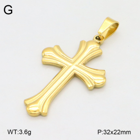 2P2005244aajl-355  Stainless Steel Pendant