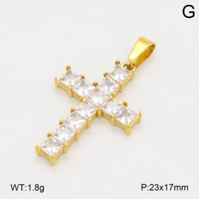 2P4001549baka-355  Stainless Steel Pendant