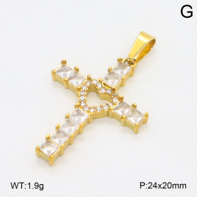 2P4001550baka-355  Stainless Steel Pendant