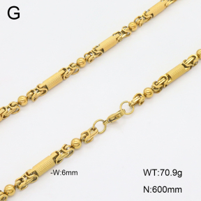 2N2007520bika-730  Stainless Steel Necklace