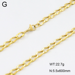 2N2007523bbov-730  Stainless Steel Necklace