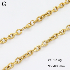 2N2007524bbml-730  Stainless Steel Necklace