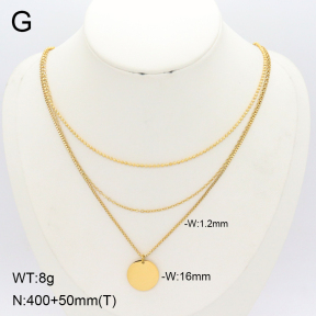 2N2007537bbov-749  Stainless Steel Necklace