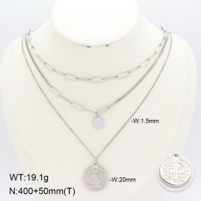 2N2007539vbnb-749  Stainless Steel Necklace