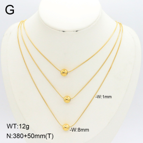 2N2007542bbov-749  Stainless Steel Necklace