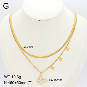 2N3003139bbov-749  Stainless Steel Necklace