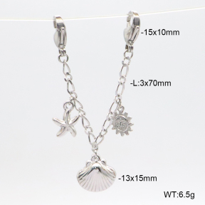 6BC000054vhha-908  Stainless Steel Bikini Charms