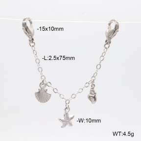 6BC000060vhha-908  Stainless Steel Bikini Charms