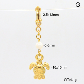 6BC000137bhva-908  Cultured Freshwater Pearls  Stainless Steel Bikini Charms