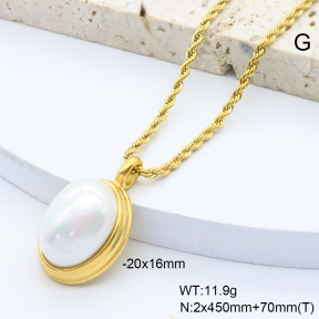 6N4004548bbpo-209  18K PVD,Handmade Polished  Stainless Steel Necklace